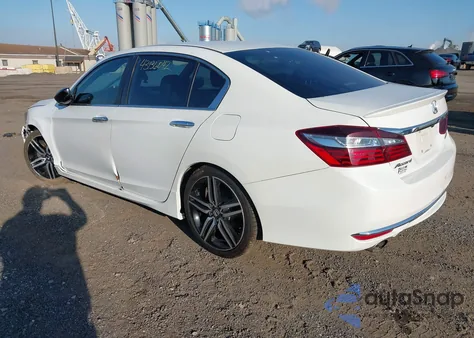 2017 Honda Accord Sport from USA, damaged, VIN 1HGCR2F5XHA306115